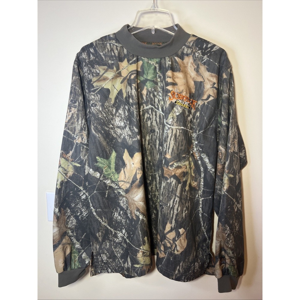 ScentLok Savanna Men's XL Mossy Oak Break-Up Camo Hunting Shirt Odor Control